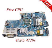 NOKOTION 598667-001 Laptop Motherboard For HP ProBook 4520s 4720s HM57 Main board H9265-2 48.4GK06.041 Free CPU 2024 - buy cheap