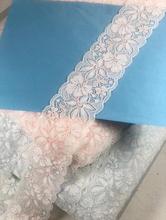 3 Meters 5cm Width 2019 New Hot Sale Pink Elastic Lace Fabric Ribbon Stretchy Lace Trim Sewing Bra Material Accessories 2024 - buy cheap