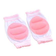 1Pair Newborn Baby Kneepad Cozy Cotton Breathable Sponge Children Knee Pads Candy Colors Doll Learn To Walk Best Protection 2024 - buy cheap