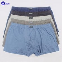 Fashion Underwear Men cotton high-rise Boxers Underpants Man'S Pants For Men Cuecas plus big size Boxer Shorts Man 4XL 5XL 6XL 2024 - buy cheap