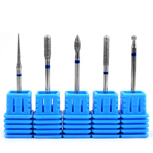 5 Type Diamond Drill Bits for Burr Milling Cutter Pedicure Manicure Electric Nail Drill Machine Nail Accessories Grinder 2024 - buy cheap