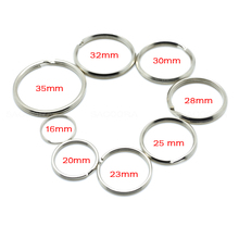 1000pcs Key Rings Key Chain Split O-Rings Silver Nickel-Plated Bag Parts Accessories 2024 - buy cheap