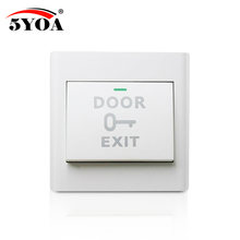 Door Exit Button Release Push Switch for access control systemc Electronic Door Lock NO COM lock Sensor Switch access push 2024 - buy cheap
