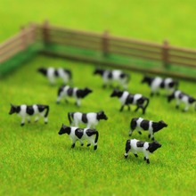 AN15001 60pcs 1:150 Well Painted Farm Animals Cows N Scale Scenery Landscape Layout 2024 - buy cheap