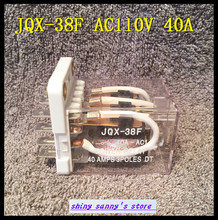 1 шт. JQX-38F AC110V 40A 11 Pin 3PDT катушка реле питания абсолютно новый 2024 - купить недорого