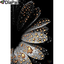 DIAPAI 100% Total Square/Rodada Broca 5D DIY Pintura Diamante "Flor paisagem" Diamante Bordado Ponto Cruz 3D decor A19364 2024 - compre barato