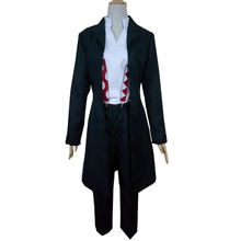 2018 Tokyo Ghoul Juuzou Suzuya black Cosplay Costume 2024 - buy cheap