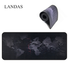 Large Size Gaming Mouse Pad World Map Anti-slip Natural Rubber PC Computer Gaming Mouse Pad Desk Mat For Mousepad Gamer 2024 - buy cheap