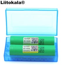 2PCS Liitokala  New 18650 2500mAh battery INR1865025R 3.6V discharge 20A Rechargeable batteries + Storage box 2024 - buy cheap