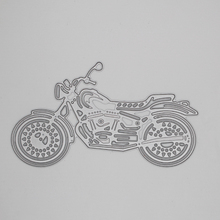 motorcycle Vehicle decoration Metal steel frames Cutting Dies DIY Scrap booking Photo Album Embossing paper Cards 14.1*8.2cm 2024 - buy cheap