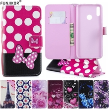 Fashion Painted Flower Leather Cover Wallet Flip Case For Huawei Honor 8X View 20 10 Lite JSN-L21 COL-L29 HRY-LX1 PCT-L29 Funda 2024 - buy cheap