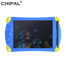 Chipal tablet para desenho lcd colorido, tablet para escrita eletrônica 8.5 com tela digital gráfica tablet para escrita eletrônica pintar bloco de notas 2024 - compre barato