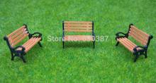 YZ100 Model Train HO TT 1:100 bench chair settee 2024 - buy cheap