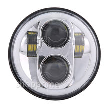 for  5-3/4" Motorcycle Projector LED Lamp Headlight 5 3/4 For  Sportster, Iron 883, Dyna, Street Bob FXDB 2024 - buy cheap