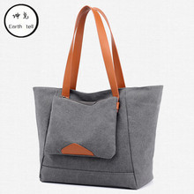 Brand Large Pocket Casual Tote Female Travel Handbag Shoulder Crossbody Handbags Canvas Capacity Bags Women 2 Set Leisure bag 2024 - buy cheap