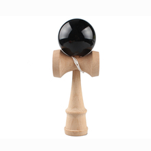 18cm profissional de madeira faia hábil kendama sólido malabarismo bolas esportes ao ar livre jogos brinquedos para crianças 2024 - compre barato