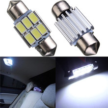 Big Promotion Pure White 31MM 5630 SMD 6 LED Car Auto Festoon Dome Interior Map Reading Door Lights Lamp Bulb DC12V 2024 - buy cheap