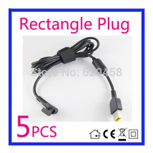 5 piezas rectángulo DC cargador de conector de Cable de enchufe para IBM/LENOVO Thinkpad X1 carbono M490S Yoga 11 13 plaza envío gratis 2024 - compra barato