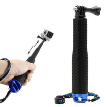 OOTDTY 1 Set Extendable Pole Mini Selfie Stick Waterproof Monopod Blue For GoPro Hero 4/3/3+ New 2024 - buy cheap