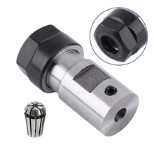 Er11 5mm eixo do motor pinça mandril haste de extensão inner + er11 mola collet para fresadora cnc 2024 - compre barato