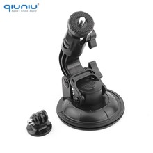 QIUNIU-ventosa de succión para coche, soporte multiusos con adaptador para GoPro Hero 3 + 4 5 6, Xiaomi Yi 2024 - compra barato