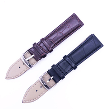 Watch Band Genuine Leather Straps 14 16 18 20 22mm Watch Accessories High Quality Brown Colors Watchbands 2024 - buy cheap