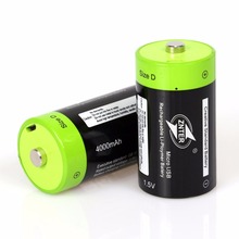 ZNTER 2 шт 1,5 V 4000mAh USB аккумуляторная батарея D для камеры Drone Аксессуары Многофункциональный литий-полимерный 2024 - купить недорого