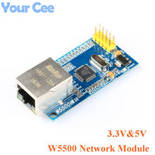 W5500 Ethernet Network Module Hardware TCP / IP Protocol / SPI STM32 Microcontroller Program 3.3V 5V 2024 - buy cheap