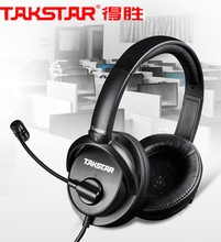 Takstar-auriculares Multimedia TS-450M, dispositivo de audio de alta calidad, con diseño cerrado, micrófono de alta sensibilidad, para juegos y ordenador 2024 - compra barato