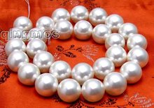 Venta de grado AAA grande 14mm shell Mar Blanco filamentos de perlas 15 "-los254 venta al por mayor/venta al por menor envío gratis 2024 - compra barato