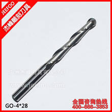 4*28 Two Flutes Spiral Ball Nosed Bits, CNC Cutting Tools,  CNC Router Bits for Engraving Machine 2024 - buy cheap