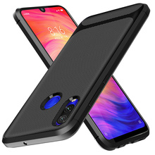 For Xiaomi Redmi Note 7 Case Slim Carbon Fiber Silicone Cover For Xiaomi Redmi Note 7 Pro 7S Note7 TPU Phone Cases 2024 - buy cheap