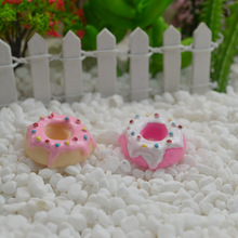 10pcs/lot flat back resin new kawaii doughnut DIY Craft Making Cookie Model Scrapbooking  21mm 2024 - buy cheap