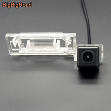 BigBigRoad автомобильная парковочная камера заднего вида для Audi A4L TT A5 Q5 2009 2010 2011 2012 TTS 2013/для Skoda Yeti Superb wagon 2013 2024 - купить недорого