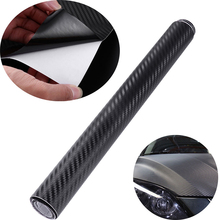 30cm*127cm DIY 3D Carbon Fiber Vinyl Car Wrap Sheet Roll Film Car Styling Motorcycle Car Stickers Decal Car Accessories A20 2024 - buy cheap