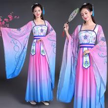 Classical dance costumes Chinese style modern sleeves dance costumes umbrella dance costume Hanfu 2024 - buy cheap