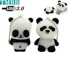 Rápido USB 3.0 Panda dos desenhos animados USB Flash Drive 256 GB GB 32 64 GB GB 8 16 GB 128G memória flash Pen drive Urso gato adorável U Disk pendrive 2024 - compre barato