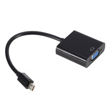 Adaptador de Cable de vídeo Mini DP a VGA 1080P Thunderbolt Mini DisplayPort, puerto de pantalla a Cables VGA para Apple Macbook Pro Air 2024 - compra barato