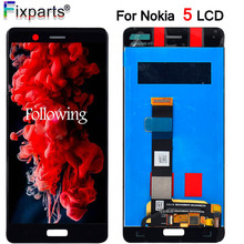 Garantía probada por 100%, 1280x720, para Nokia 5 LCD N5, montaje de digitalizador LCD con pantalla táctil para Nokia5 LCD N5 ta-5.2 ta-1008 LCD, 1030" 2024 - compra barato