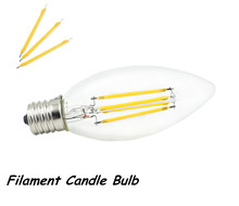 Super Quality 2W 4W 110V E17 LED Light Filament Candle Bulb Chandelier Decorative LED Torpedo Shape Lamp 2024 - buy cheap