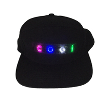 Новинка 2019, рождественские анимированные Bluetooth светодиодные фонари, манекен для шляп, хип-хоп, уличная Танцевальная вечеринка, шляпы, светящаяся шапка, летний лагерь marshmallow 2024 - купить недорого