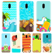 Phone Case For OnePlus 6 6T 5 5T 3 3T Soft Silicone Travel Beach Summer Ocean Pineapple Back Cover For One Plus 3 3T 5 5T 6 6T 2024 - buy cheap