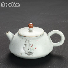 Chinese Antique Ceramic Teapot With Filter High Quality Tea Kettle Kong Fu Teaware Set Handmade Drinkware 2024 - buy cheap