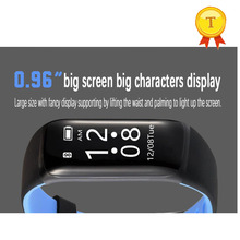2018 0.96inch big screen big characters Smart Band Bluetooth 4.0 Fitness Tracker Heart Rate Monitor Smart Brecelet Wristband 2024 - buy cheap