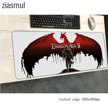 dragon age mouse pad Personality 900x400x3mm mousepads best gaming mousepad gamer wrist rest mouse pads keyboard pc pad 2024 - buy cheap