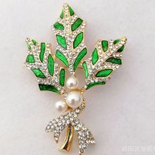 YDGY fábrica vende broche de perlas de moda de cristal antiguo aleación creativa de alta calidad al por mayor 2024 - compra barato