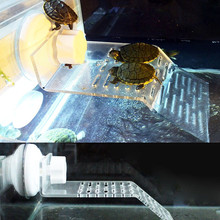 Turtle Bask Terrace Island Acrylic Tortoise Reptiles Dock Floating Platform Climb Terrarium Aquarium Tank Decoration 2024 - buy cheap