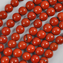 Contas soltas redondas de pedra vermelha de 8mm, vertente de 15.5 tamanhos para fazer joias b345 2024 - compre barato