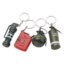 PLAYERUNKNOWN'S BATTLEGROUNDS Smoke Bomb Debris Shrapnel Weapon Toys Keychains Cosplay Metal Model PUBG 2024 - buy cheap