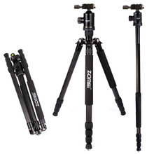 ZOMEI Z888C Camera Tripod Stand Holder Carbon Fiber Cameras Monopod For DSLR Camera Professional Travel Tripods With Ball head 2024 - buy cheap